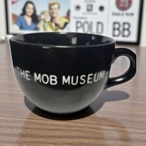 EUC The Mob Museum Soup Cup Bowl